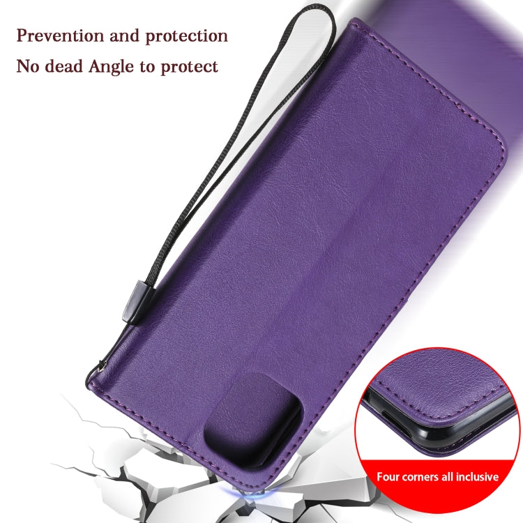 For Xiaomi Mi 11 Lite Solid Color Horizontal Flip Protective Leather Case with Holder & Card Slots & Wallet & Photo Frame & Lanyard(Brown) by buy2fix