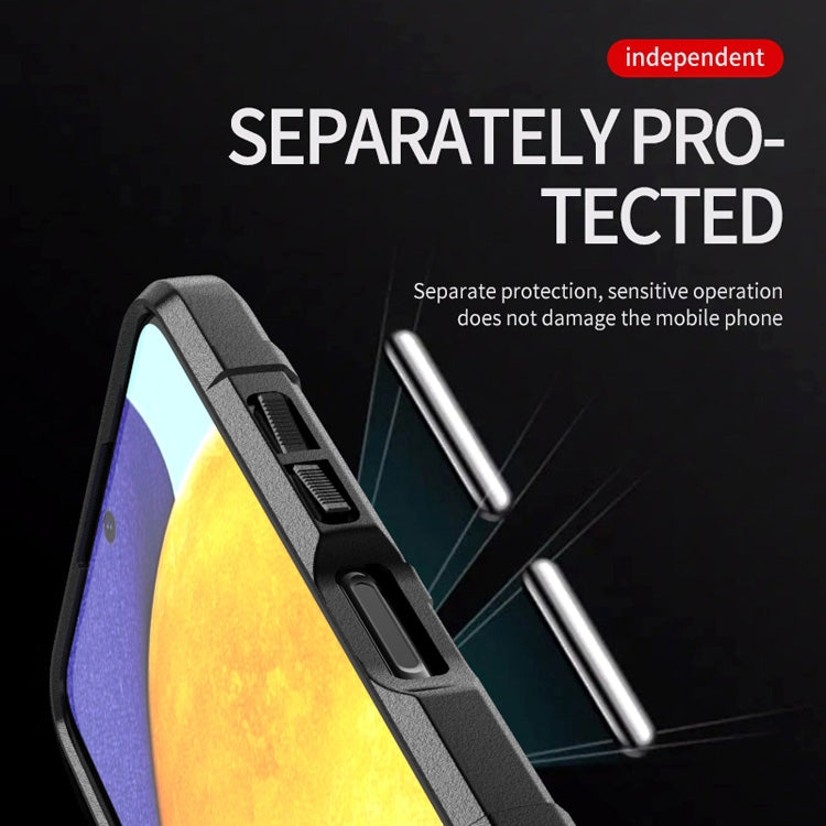 For Samsung Galaxy A03s Full Coverage Shockproof TPU Case(Black) by buy2fix