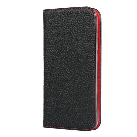 For iPhone 11 Pro Litchi Genuine Leather Phone Case (Black) by buy2fix