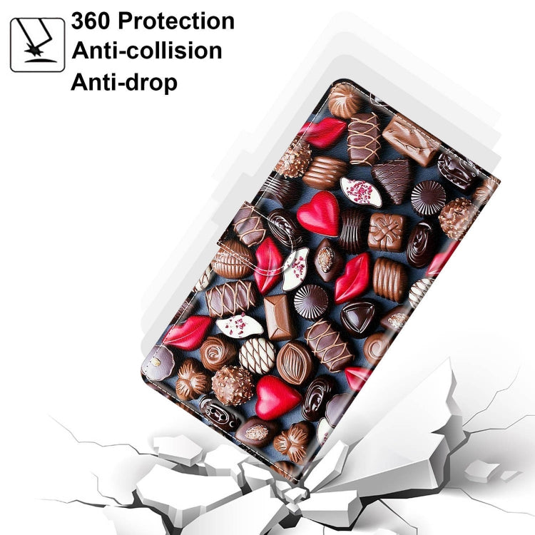 For Xiaomi Redmi 9C Voltage Coloured Drawing Magnetic Clasp Horizontal Flip PU Leather Case with Holder & Card Slots(C06 Red Lip Chocolate) by buy2fix