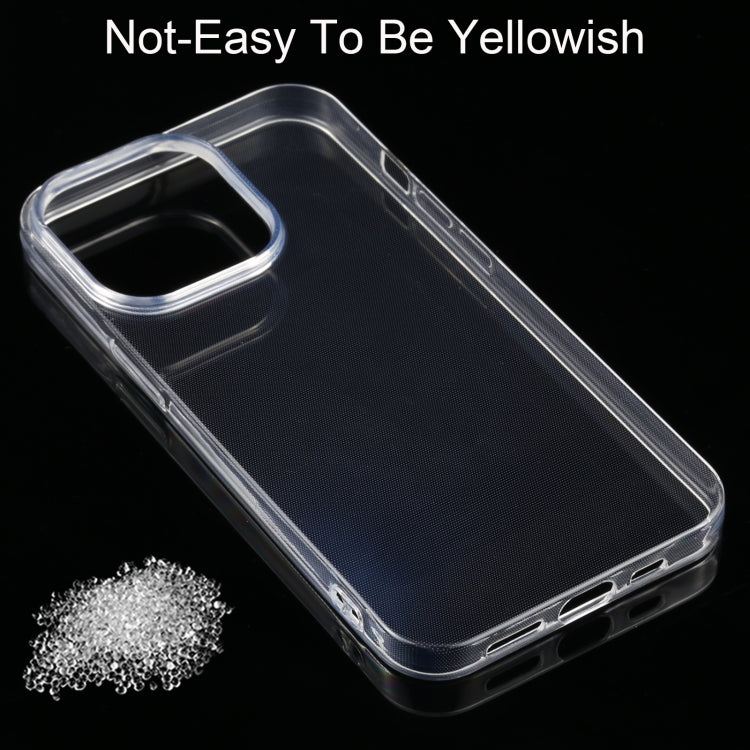 For iPhone 13 Pro 0.75mm Ultra-thin Transparent TPU Soft Protective Case by buy2fix