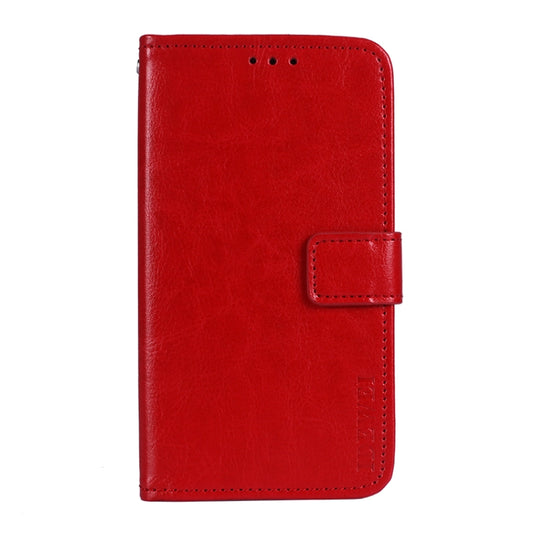 For Wiko Power U30 idewei Crazy Horse Texture Horizontal Flip Leather Case with Holder & Card Slots & Wallet(Red) by idewei