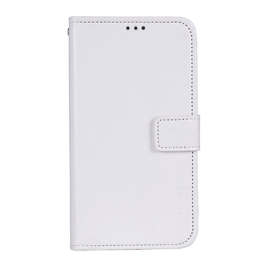 For Wiko Power U30 idewei Crazy Horse Texture Horizontal Flip Leather Case with Holder & Card Slots & Wallet(White) by idewei