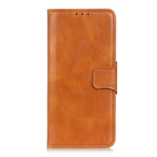For iPhone 13 Mirren Crazy Horse Texture Horizontal Flip Leather Case with Holder & Card Slots & Wallet(Brown) by buy2fix