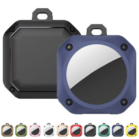 Thunderbolt Acrylic Protective Cover Case For AirTag(Blue) by buy2fix