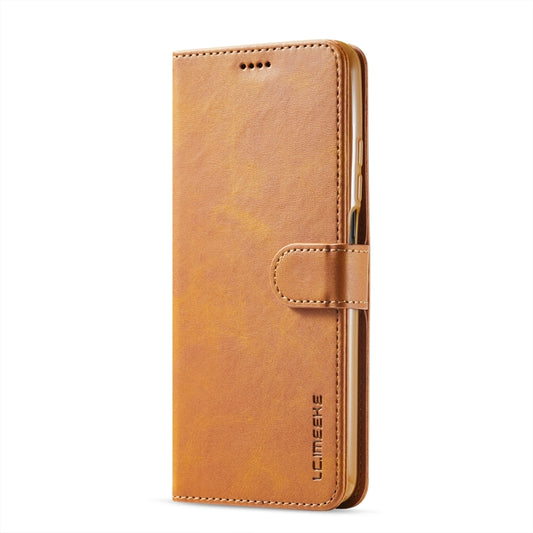 For Xiaomi Redmi Note 10 5G / Poco M3 Pro LC.IMEEKE Calf Texture Horizontal Flip Leather Case with Holder & Card Slots & Wallet(Yellow) by LC.IMEEKE