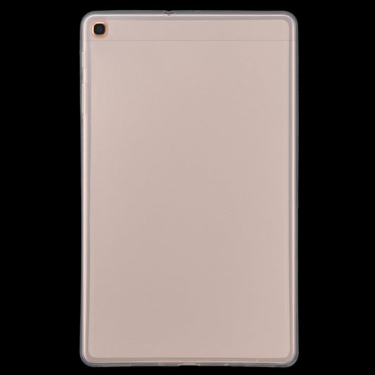 For Galaxy Tab A 10.1 (2019) T510 0.75mm Ultrathin Outside Glossy Inside Frosted TPU Soft Protective Case by buy2fix