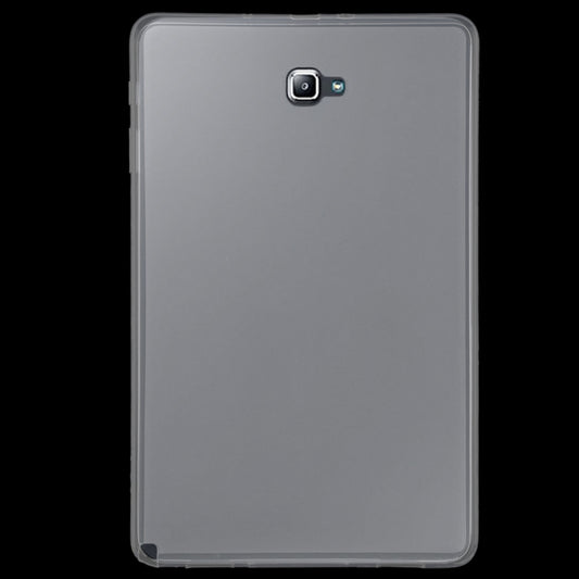 For Galaxy Tab A 10.1 (2016) / T580 0.75mm Ultrathin Outside Glossy Inside Frosted TPU Soft Protective Case by buy2fix