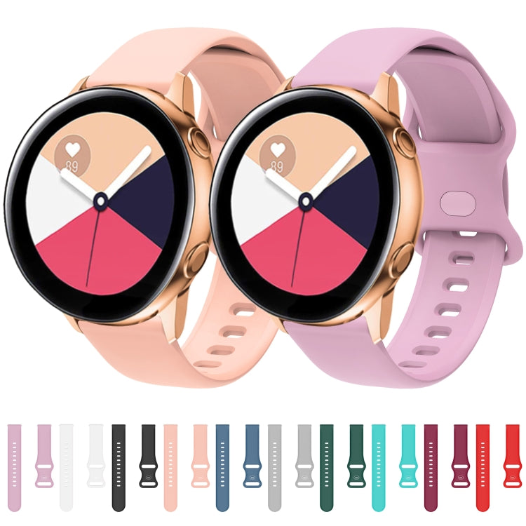 For Huawei Watch 3 / Watch 3 Pro Internal Reverse Buckle Silicone Watch Band, Size:22mm(Purple) by buy2fix