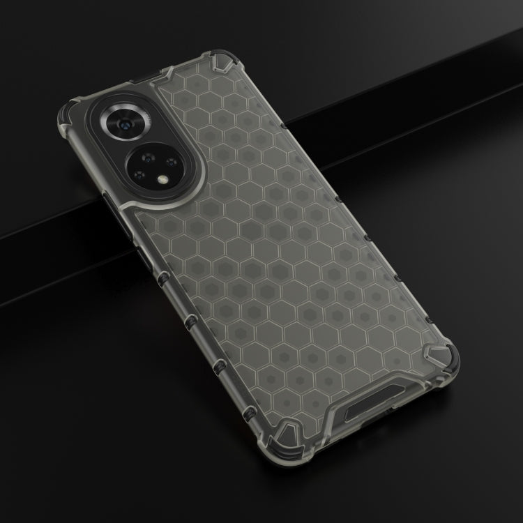 For Honor 50 Shockproof Honeycomb PC + TPU Protective Case(Black) by buy2fix