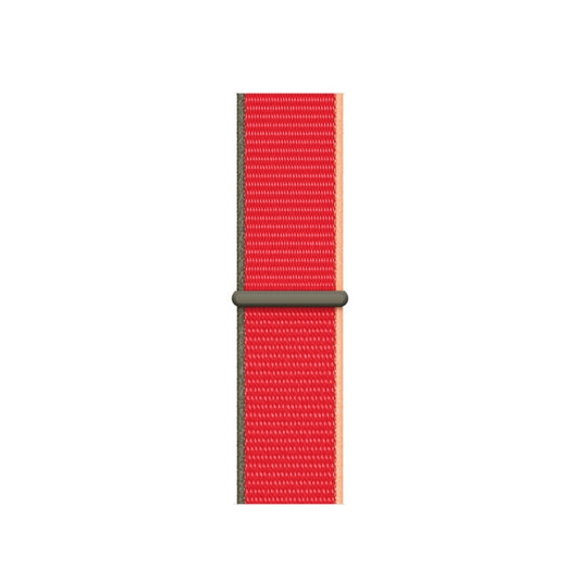 Loop Type Sport Watch Band For Apple Watch Ultra 49mm&Watch Ultra 2 49mm / Series 9&8&7 45mm / SE 3&SE 2&6&SE&5&4 44mm / 3&2&1 42mm(Red) by buy2fix