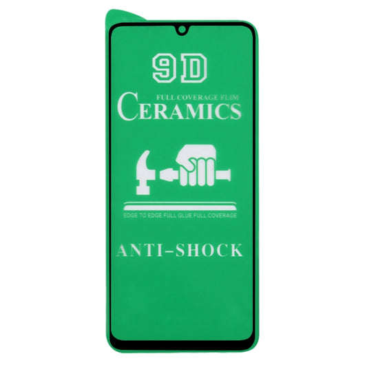 For Samsung Galaxy A22 4G 25 PCS 9D Full Screen Full Glue Ceramic Film by buy2fix