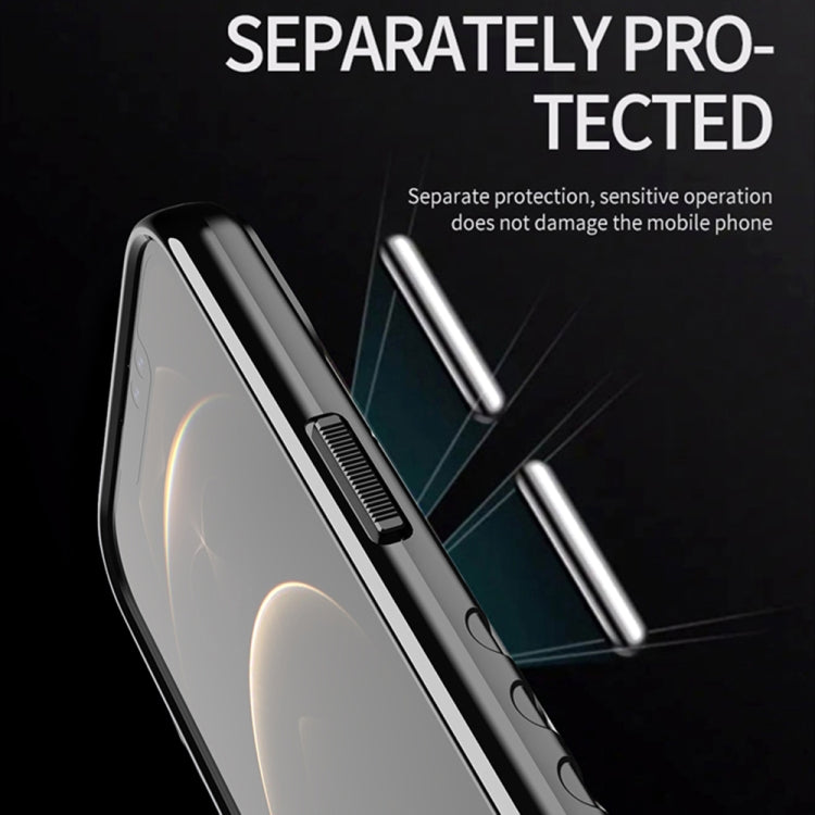 For iPhone 13 mini Thunderbolt Shockproof TPU Soft Case (Black) by buy2fix