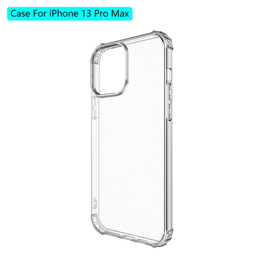 For iPhone 13 Pro Max Shockproof Transparent TPU Protective Case (Transparent) by buy2fix