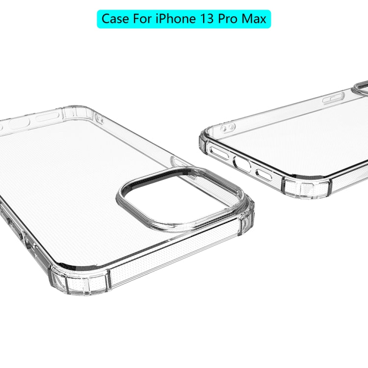 For iPhone 13 Pro Max Shockproof Transparent TPU Protective Case (Transparent) by buy2fix