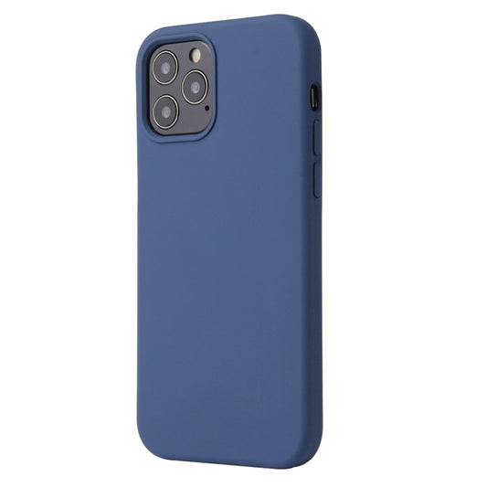 For iPhone 13 Pro Max Solid Color Liquid Silicone Shockproof Protective Case (Diamond Blue) by buy2fix