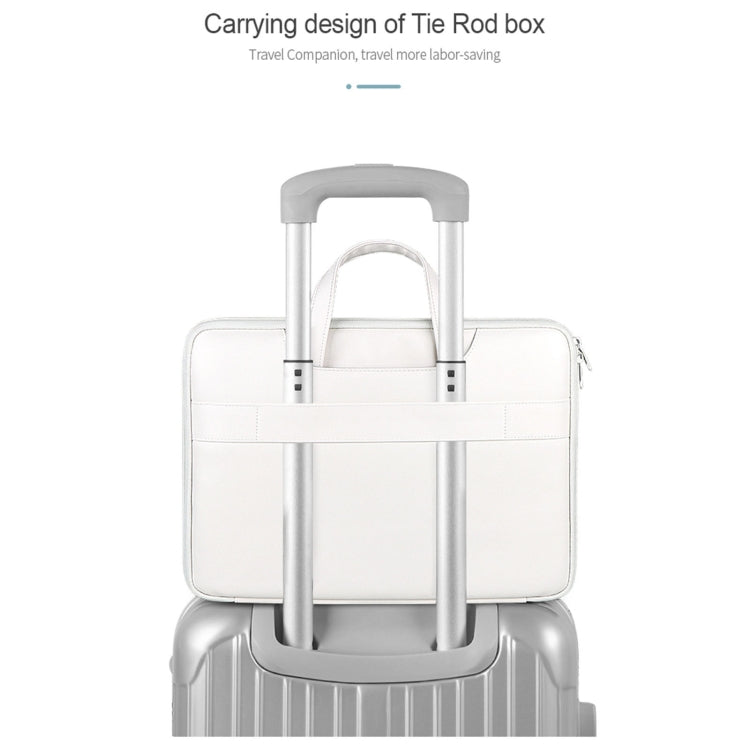 ST01KT Lightweight PU Printed Laptop Bag, Size:14.1-15.4 inch(Ice Cream) by buy2fix