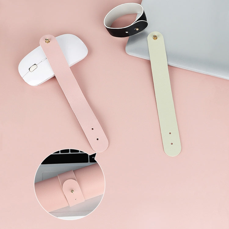 ZD01 Double-sided PU Mouse Pad Table Mat, Size: 90 x 40cm(Silver+Black) by buy2fix