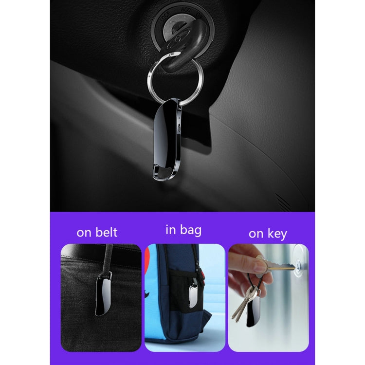 V11 Portable Keychain HD Recording Pen Voice Recorder, Capacity:64GB(Black) by buy2fix
