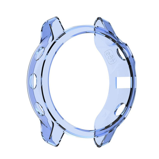 For Garmin Fenix 6S / 6S Pro Smart Watch Half Coverage TPU Protective Case(Transparent Blue) by buy2fix