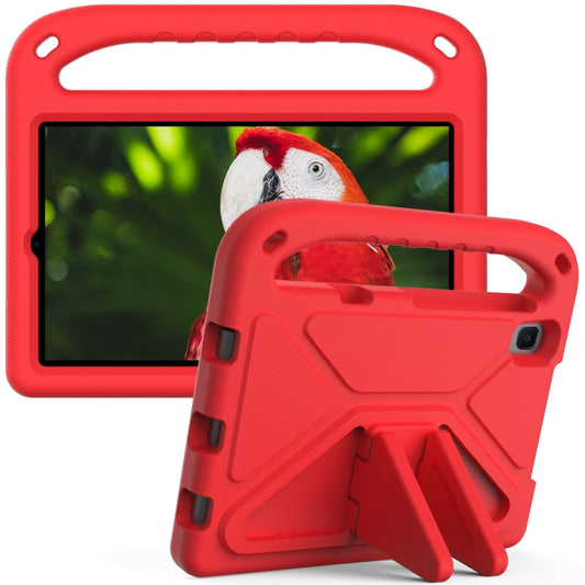 For Lenovo Tab M8 FHD TB-8505F / TB-8705X 8.0 inch & Tab M8 TB-8505 / TB-8705 / TB-8506 2021 Handle Portable EVA Shockproof Anti Falling Protective Case with Triangle Holder(Red) by buy2fix