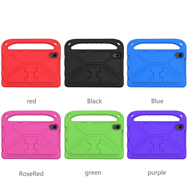 For Lenovo Tab M8 FHD TB-8505F / TB-8705X 8.0 inch & Tab M8 TB-8505 / TB-8705 / TB-8506 2021 Handle Portable EVA Shockproof Anti Falling Protective Case with Triangle Holder(Green) by buy2fix