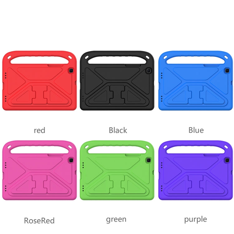 For Samsung Galaxy Tab A 8.0 2019 SM-T290 / SM-T295 Handle Portable EVA Shockproof Anti Falling Protective Case with Triangle Holder(Black) by buy2fix