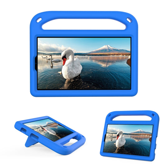 For Samsung Galaxy Tab A7 Lite 8.7 SM-T220 / SM-T225 Handle Portable EVA Shockproof Anti Falling Protective Case with Triangle Holder(Blue) by buy2fix