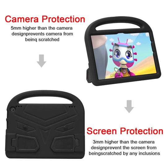 For Amazon Kindle Fire HD 10 2021 Sparrow Style EVA Material Children Shockproof Protective Case(Black) by buy2fix