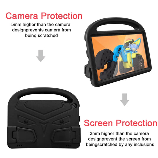 For Amazon Kindle Fire HD 10 2020/2019/2017 Sparrow Style EVA Material Children Shockproof Protective Case(Black) by buy2fix