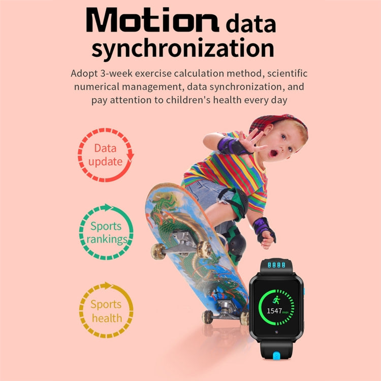 W5 1.54 inch Full-fit Screen Dual Cameras Smart Phone Watch, Support SIM Card / GPS Tracking / Real-time Trajectory / Temperature Monitoring, 1GB+16GB(Black Grey) by buy2fix