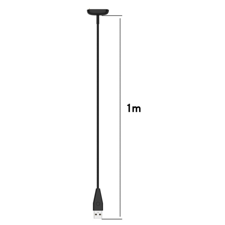 For Fitbit Luxe Smart Watch Magnetic Charger USB Charging Cable with Reset Button, Length:1m by buy2fix