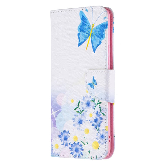 For OPPO Realme 8 / Realme 8 Pro Colored Drawing Pattern Horizontal Flip Leather Case with Holder & Card Slots & Wallet(Butterfly Love) by buy2fix