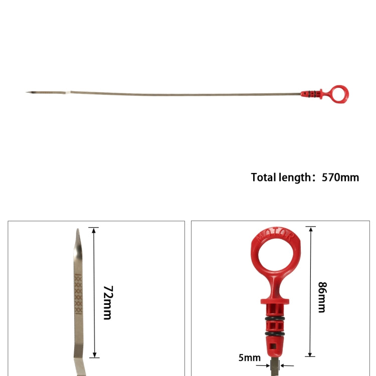 A6354 Car Engine Oil Level 9497557 for Volvo by buy2fix