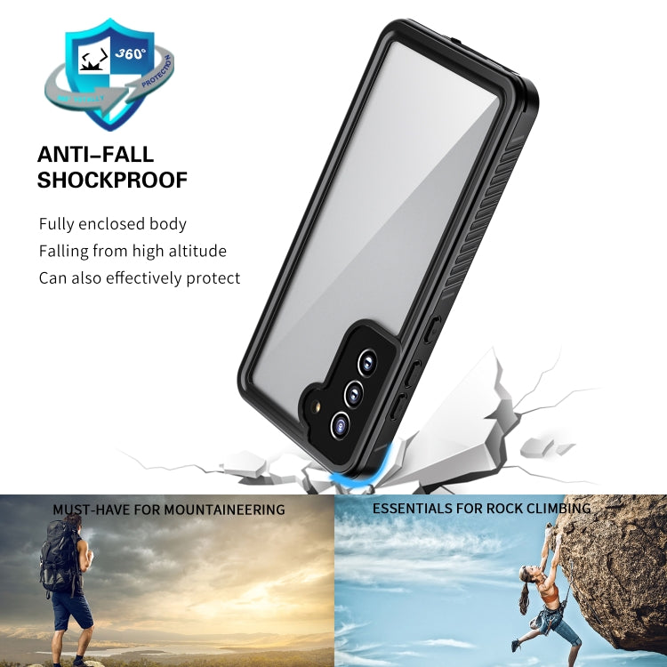For Samsung Galaxy S21 FE RedPepper Shockproof IP68 Waterproof PC + TPU Protective Case(Black) by RedPepper
