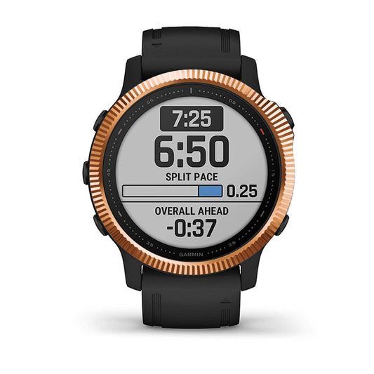 For Garmin Fenix 6S/ 6S Pro/6S Sapphire Smart Watch Steel Bezel Ring, B Version(Rose Gold) by buy2fix