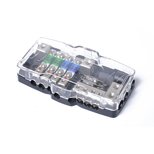 A0529 Multi-functional LED Car Audio Stereo Mini ANL Fuse Box with Wrench by buy2fix