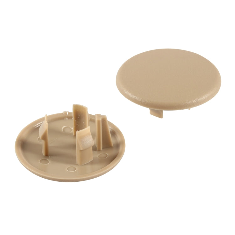 A6254-02 Beige 2 PCS Car Armrest Cover Buckle 15279689 for Chevrolet by buy2fix