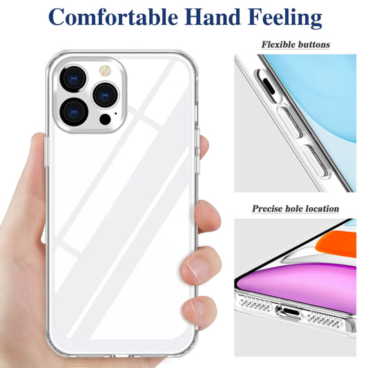 For iPhone 13 Pro Crystal Clear Shockproof PC + TPU Protective Case (Transparent) by buy2fix