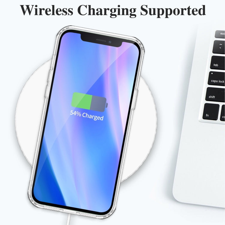 For iPhone 13 Pro Crystal Clear Shockproof PC + TPU Protective Case (Transparent) by buy2fix