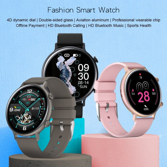 GW33 Pro 1.3 inch IPS Color Screen Bluetooth 5.1 30m Waterproof Smart Watch, Support Sleep Monitor / Heart Rate Monitor / Women Menstrual Cycle Reminder / Sports Mode(Khaki Titanium) by buy2fix