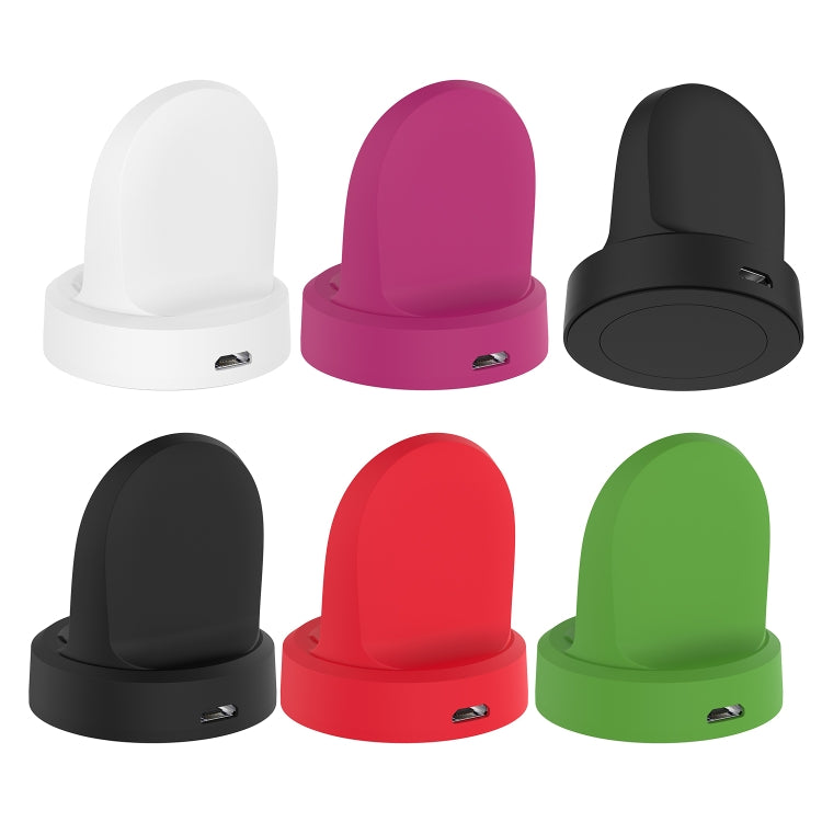 For Samsung Galaxy Watch4 Classic / Galaxy Watch4 Universal Silicone Charger Holder(White) by buy2fix