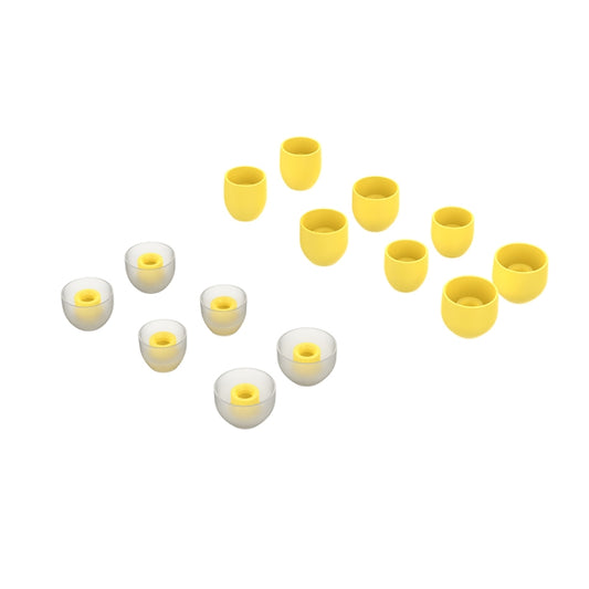 For Sony WF-1000XM4 / WF-1000XM3 Universal Earplug Sleeve Ear Cap Earmuffs(Yellow) by buy2fix
