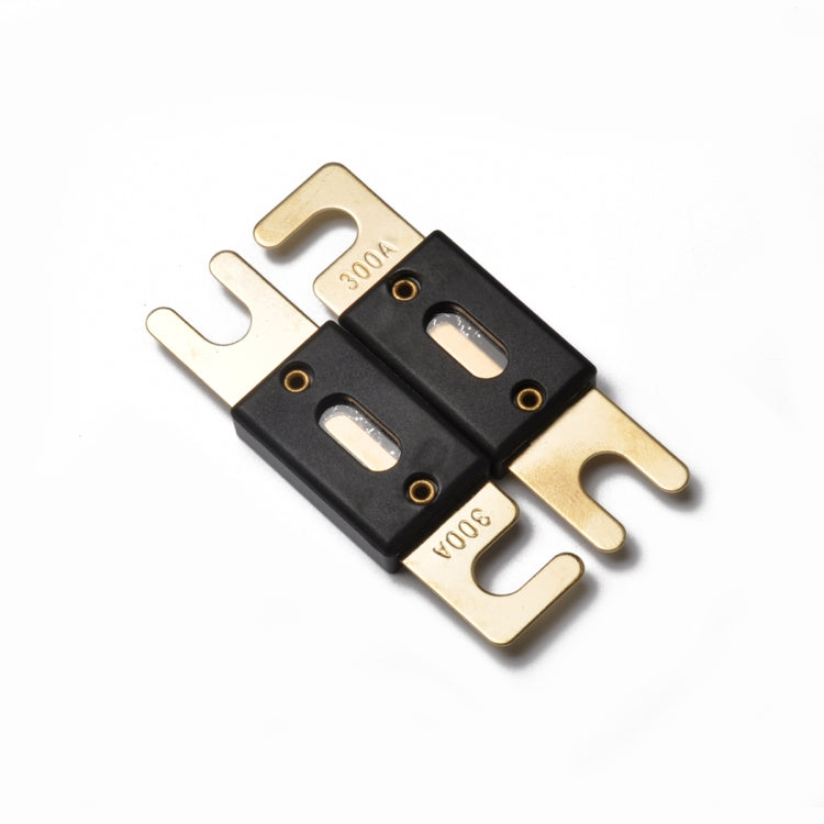 A0110 5 PCS 300A Gold-plated Large Forkbolt Car ANL Fuse by buy2fix