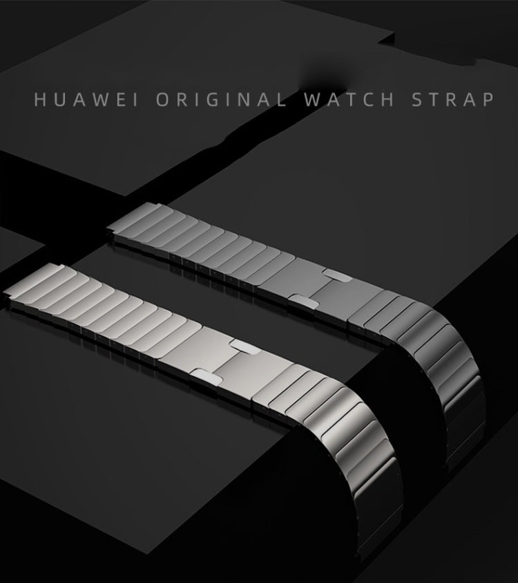 For Huawei Watch GT2 Pro 22mm Self-demolition Stainless Steel Metal Watch Band (Grey) by buy2fix