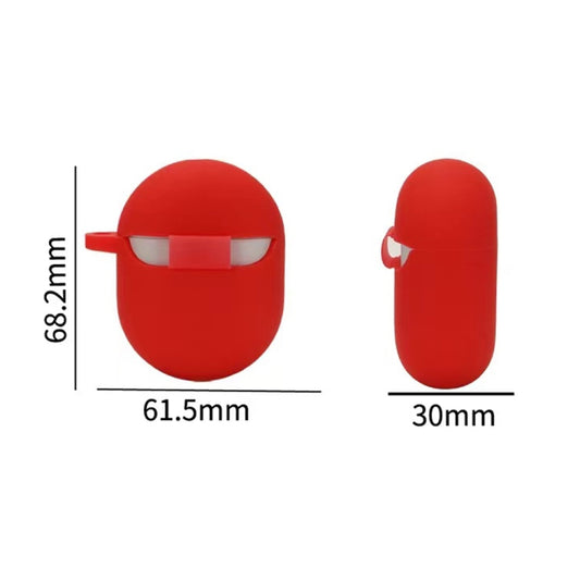 For Xiaomi Redmi AirDots 3 Pro Anti-fall Wireless Earphone Silicone Protective Case(Red) by buy2fix