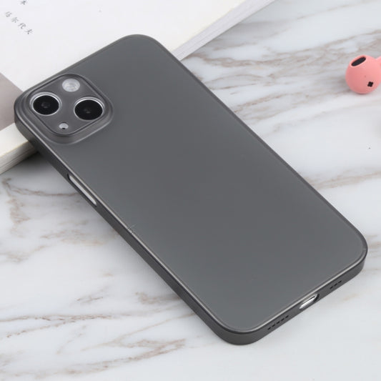 For iPhone 13 Camera Precision Hole PP Protective Case(Black) by buy2fix