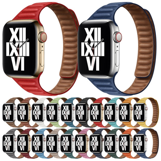 Slimming Loop Magnetic Watch Band For Apple Watch Series 9&8&7 41mm / SE 3&SE 2&6&SE&5&4 40mm / 3&2&1 38mm(Black) by buy2fix
