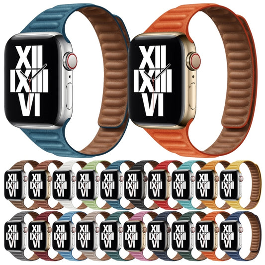 Slimming Loop Magnetic Watch Band For Apple Watch Ultra 49mm&Watch Ultra 2 49mm / Series 9&8&7 45mm / SE 3&SE 2&6&SE&5&4 44mm / 3&2&1 42mm(Midnight Blue) by buy2fix