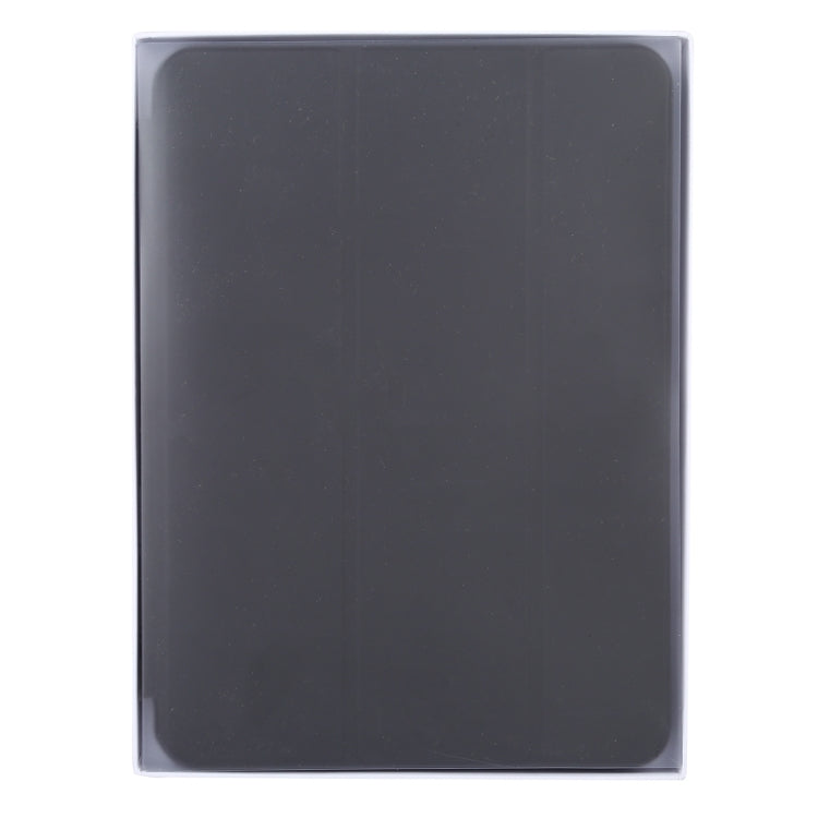 For iPad mini 6 3-fold Horizontal Flip Smart Leather Tablet Case with Sleep / Wake-up Function & Holder(Black) by buy2fix